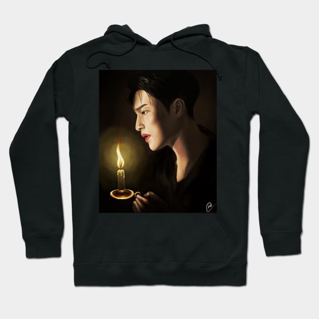 Lay Zhang - painting Hoodie by dangerbeforeyou